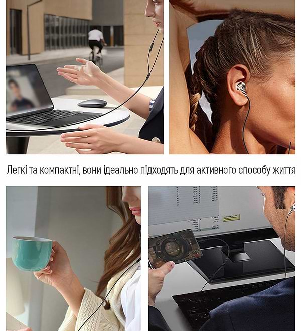 Фото - Навушники вкладиші дротові Colorway 3.5 mm Wired Earphone Blast 2 Black (CW-WD02BK)