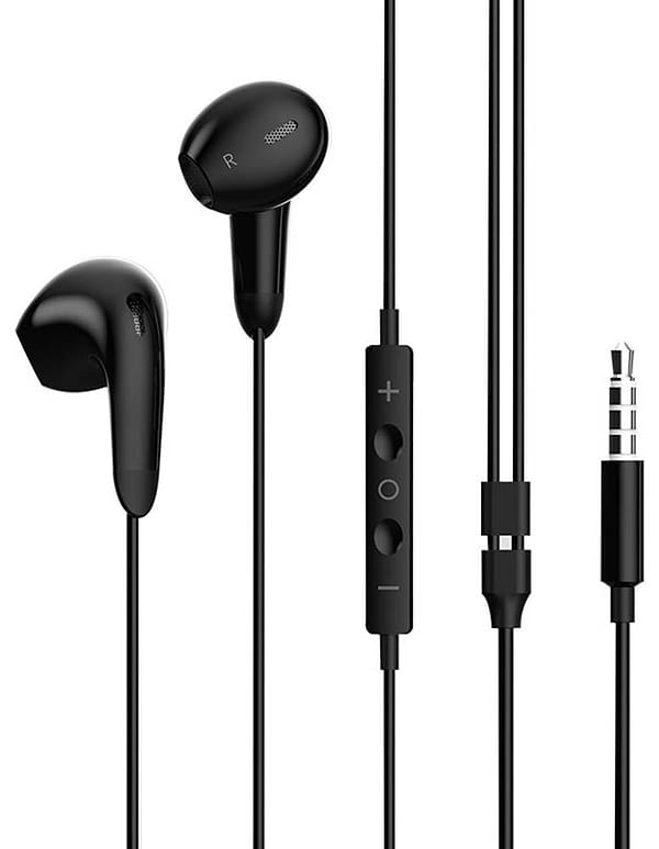 Фото - Навушники вкладиші дротові Colorway 3.5 mm Wired Earphone Sound Wave Black (CW-WD04BK)