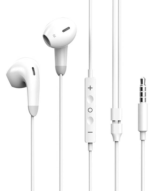 Фото - Наушники вкладыши проводные Colorway 3.5 mm Wired Earphone Sound Wave White (CW-WD04WT)