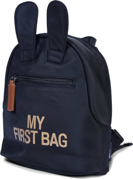 Фото - Рюкзак дитячий Childhome My First Bag Black/Gold (CWKIDBBL)