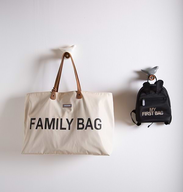 Фото - Рюкзак дитячий Childhome My First Bag Black/Gold (CWKIDBBL)