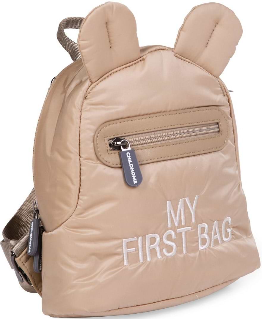 Рюкзак дитячий Childhome My first bag Puffered Beige (CWKIDBPBE)
