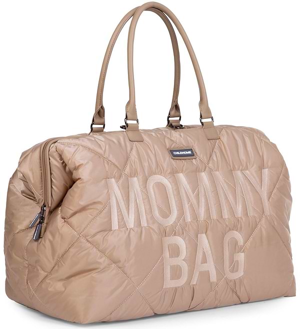 Фото - Сумка для батьків Childhome Puffered Beige (CWMBBPBE)