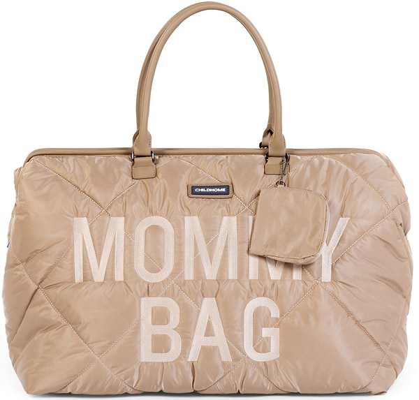Фото - Сумка для батьків Childhome Puffered Beige (CWMBBPBE)