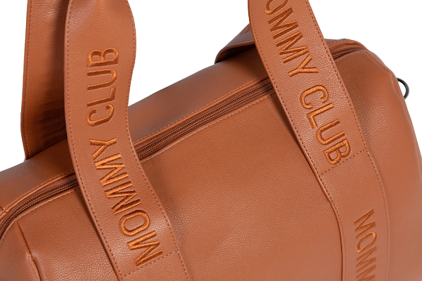Фото - Сумка для батьків Childhome Mommy Club Signature Vegan Leather Brown (CWMCSLBR)