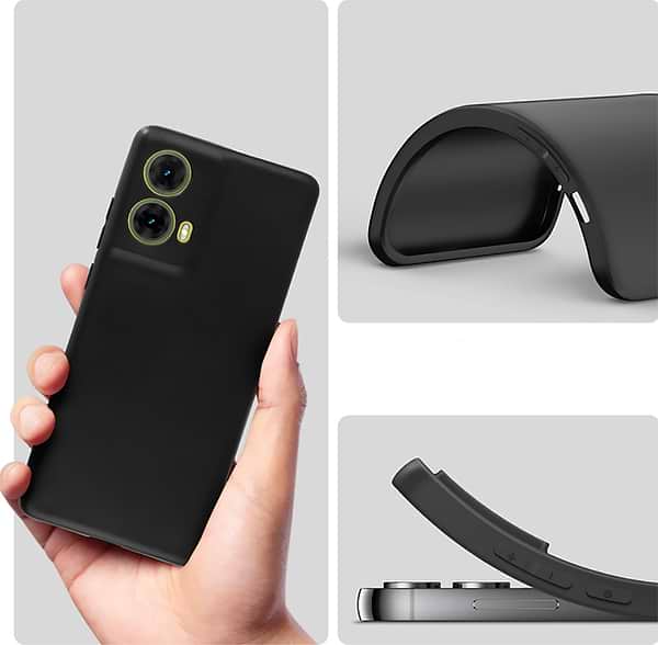 Фото - Чохол для смартфону BeCover for Motorola Moto G85 Black (712284)