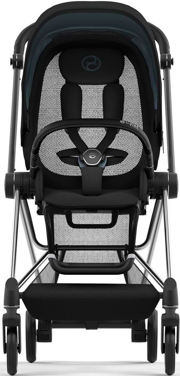 Фото - Шасси для коляски Cybex Mios & каркас Chrome Black (521002513)