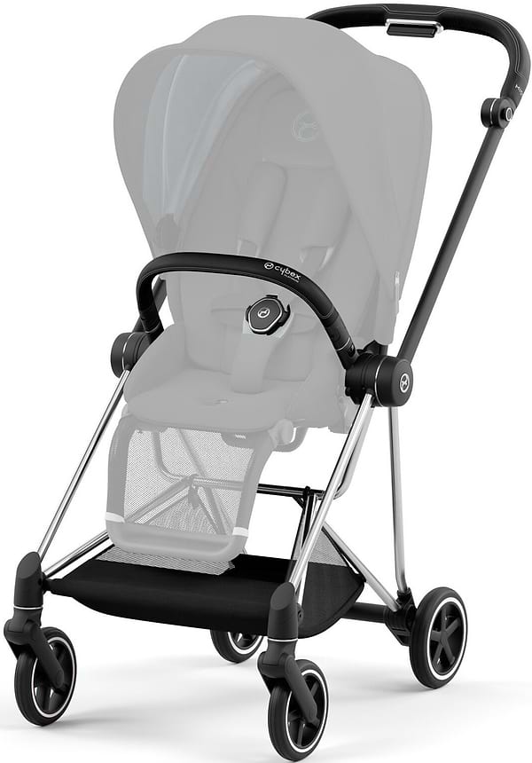 Фото - Шасси для коляски Cybex Mios & каркас Chrome Black (521002513)