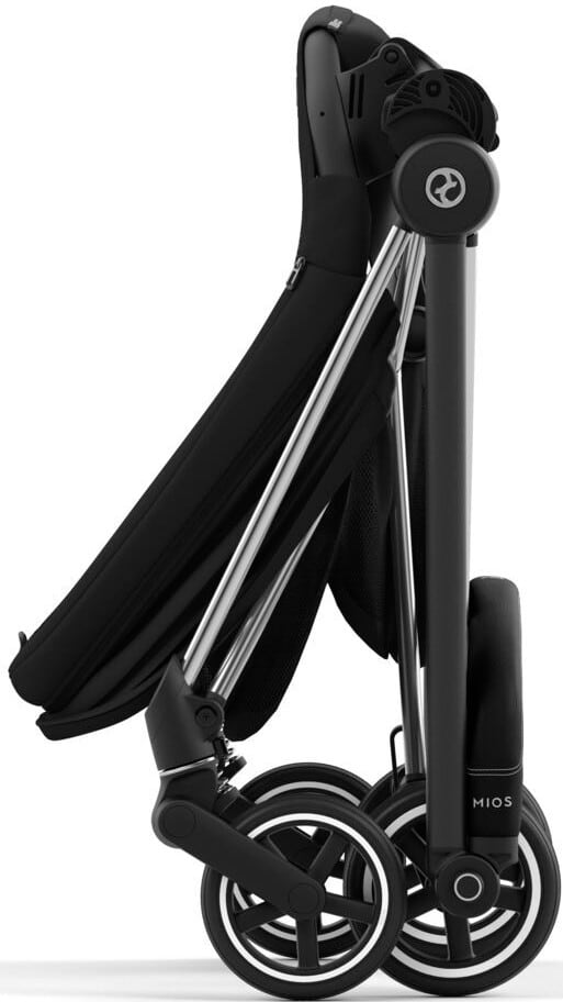 Фото - Шасси для коляски Cybex Mios & каркас Chrome Black (521002513)