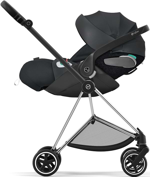 Фото - Шасси для коляски Cybex Mios & каркас Chrome Black (521002513)