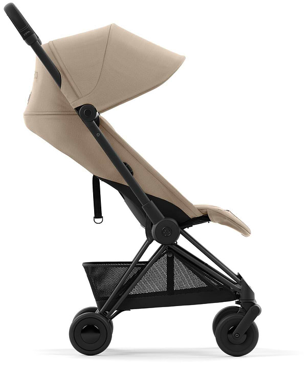 Фото - Коляска прогулочная Cybex Coya Matt Black Cozy Beige (522005197)