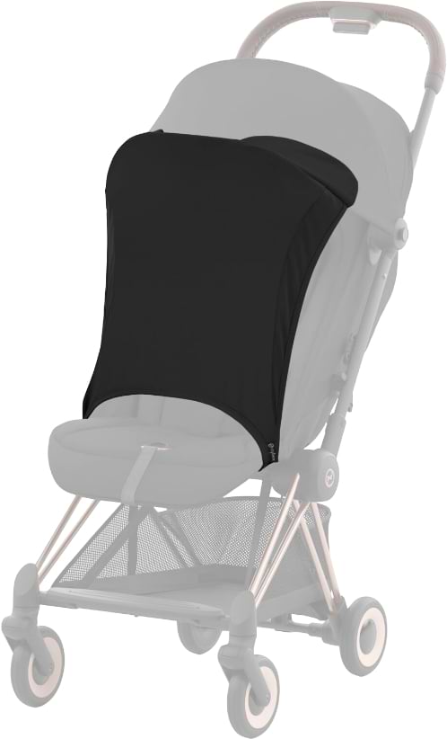 Шторка солнцезащитная для коляски Cybex Black (522000585)