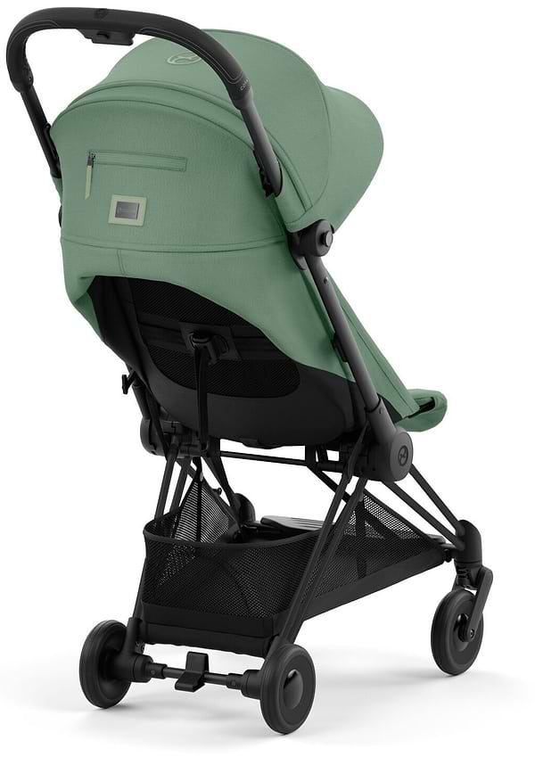 Фото - Коляска прогулочная Cybex Coya Matt Black Leaf Green (522004355)