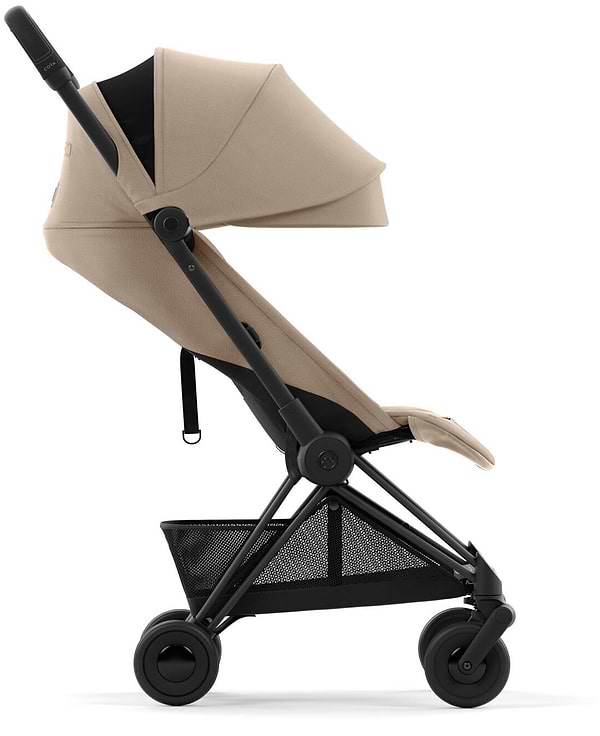 Фото - Коляска прогулочная Cybex Coya Matt Black Cozy Beige (522005197)
