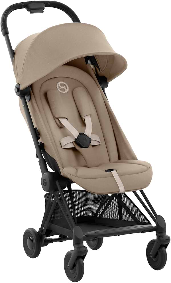 Фото - Коляска прогулочная Cybex Coya Matt Black Cozy Beige (522005197)
