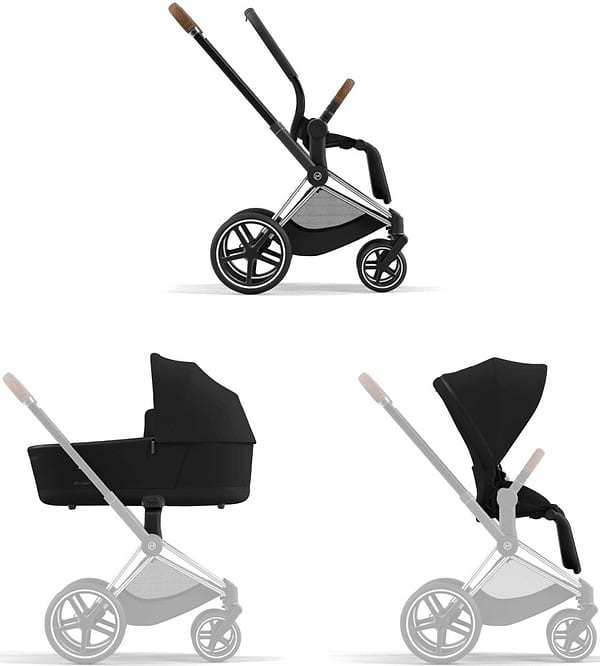 Фото - Шасі для коляски Cybex Priam&каркас Chrome Brown