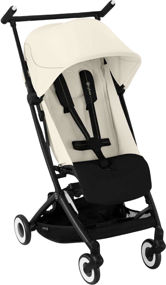 Коляска прогулочная Cybex Libelle BLK Canvas White