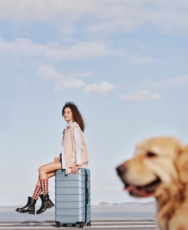 Фото - Валіза NINETYGO Cyber Trunk Luggage 30" Blue (6941413244718)