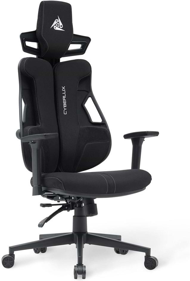 Крісло для геймерів Cyberlux V8 Fabric Black (GM-V8 FB)