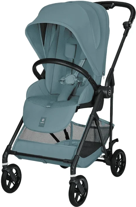 Коляска прогулочная Cybex Melio Carbon Stormy Blue (526000773)