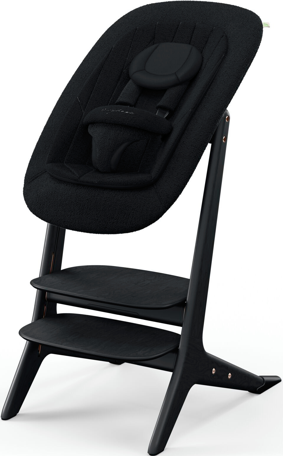 Стільчик для годування трансформер Cybex Lemo Platinum 4в1 Black Wood (524001569)