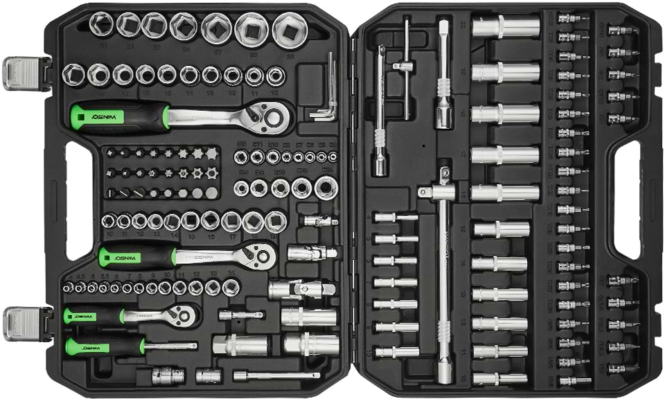 Набор инструментов Winso в кейсе Pro 150 шт. (924150)