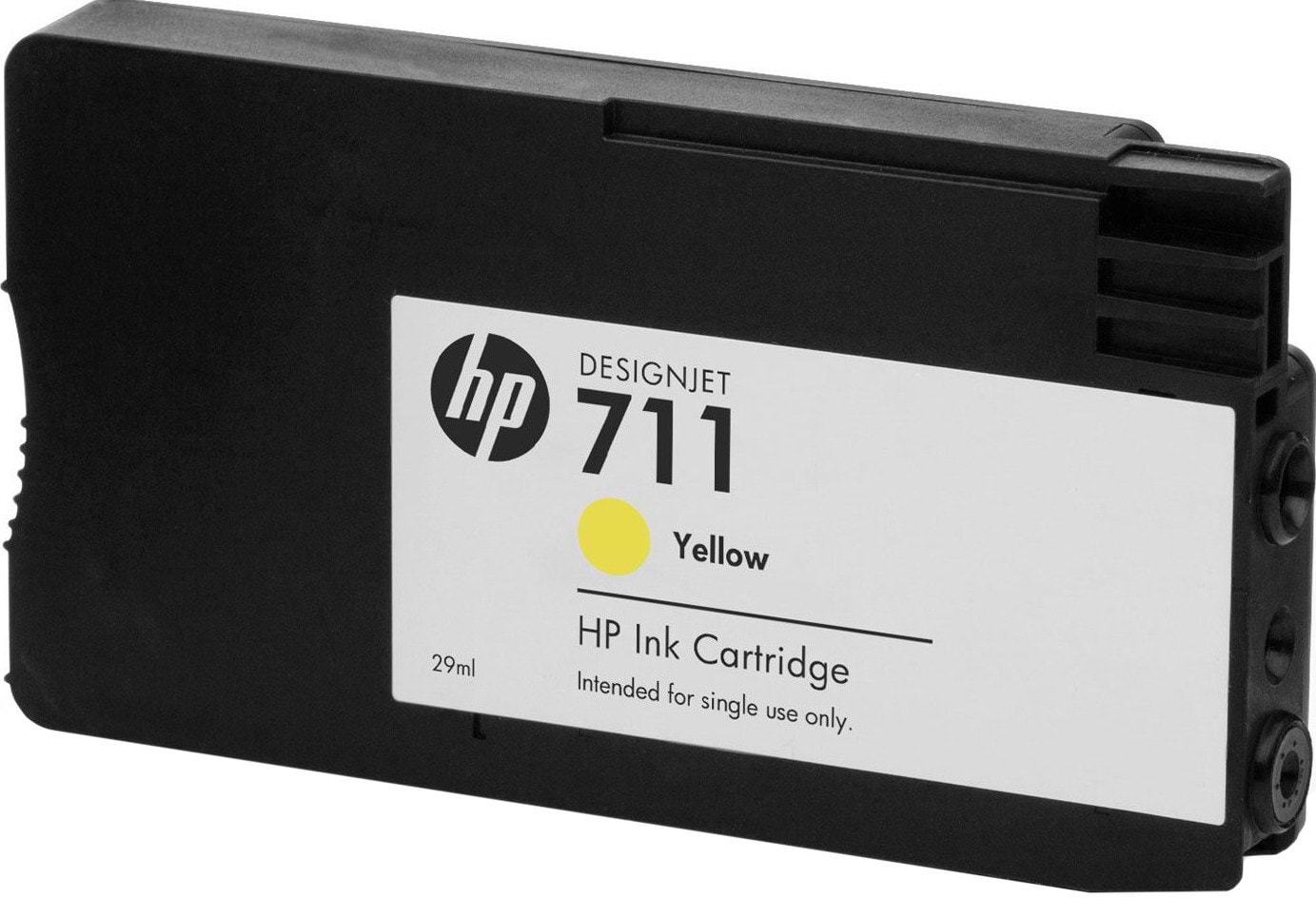 Картриджі для струменевих принтерів HP No.711 DesignJet 120/520 Yellow (CZ132A) - Фото 1