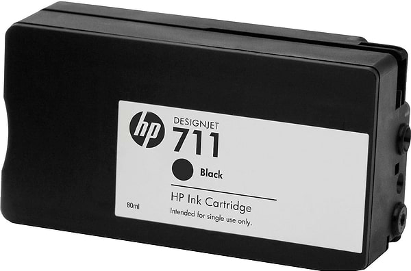 Фото - Картридж для струйных принтеров/МФУ HP No.711 DesignJet 120/520 Black 80ml (CZ133A)