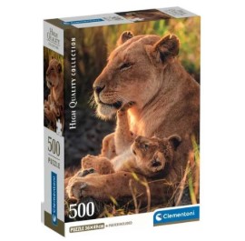 Пазли (8 +) Clementoni Мамина левина любов 500 ел. (35620)