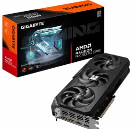 Відеокарта Gigabyte AMD Radeon RX 9070 GRE 12GB GDDR6 Gaming OC (GV-R907GREGAMING OC-12GD)