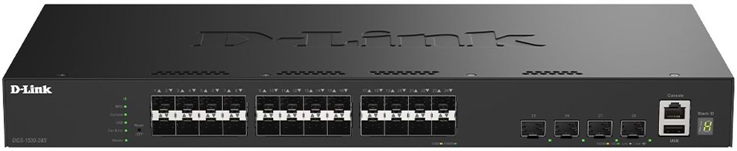Коммутатор локальной сети (Switch) D-Link DGS-1530-28S/E