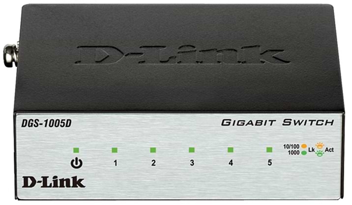 Коммутатор локальной сети (Switch) D-Link DGS-1005D - Фото 1