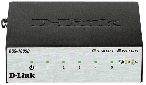 Фото - Комутатор локальної мережі (Switch) D-Link DGS-1005D