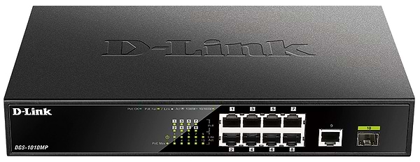 Фото - Коммутатор локальной сети (Switch) D-Link DGS-1010MP