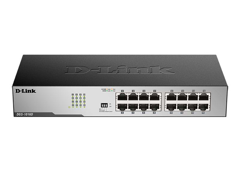 Коммутатор локальной сети (Switch) D-Link DGS-1016D - Фото 1