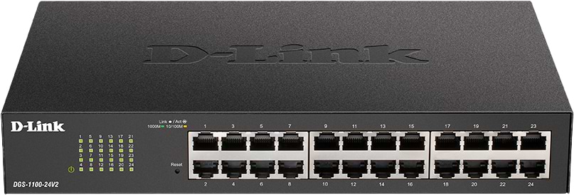 Коммутатор локальной сети (Switch) D-Link DGS-1100-24V2 - Фото 1