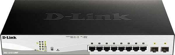 Фото - Коммутатор локальної мережі (Switch) D-Link DGS-1210-10MP