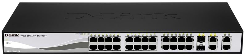 Комутатор локальної мережі (Switch) D-Link DGS-1210-28/ME