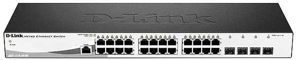 Фото - Комутатор локальної мережі (Switch) D-Link DGS-1210-28P/ME