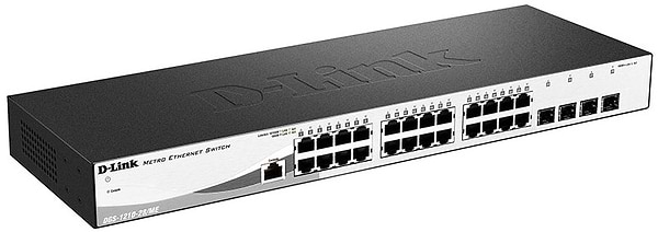 Фото - Комутатор локальної мережі (Switch) D-Link DGS-1210-28P/ME