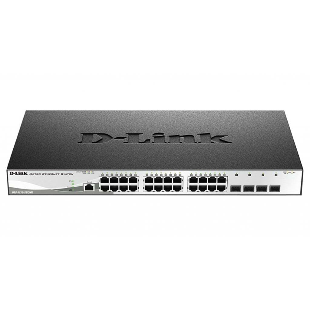 Коммутатор локальної мережі (Switch) D-Link DGS-1210-28X/ME