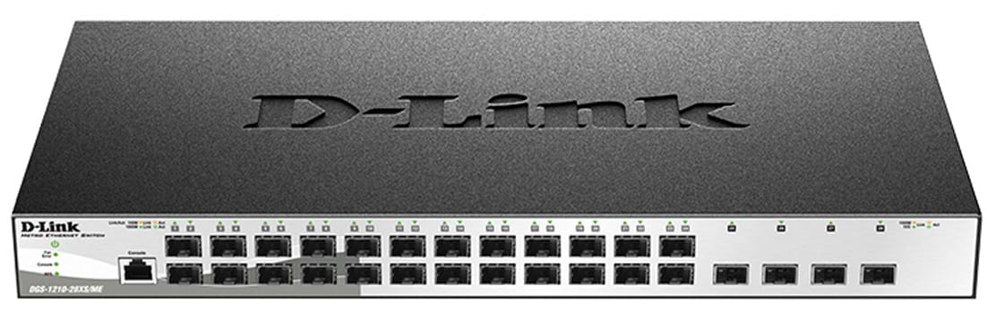 Коммутатор локальной сети (Switch) D-Link DGS-1210-28XS/ME - Фото 1
