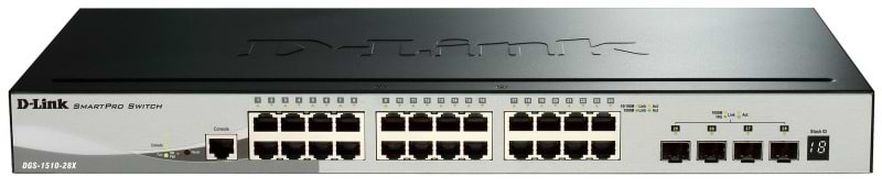Комутатор локальної мережі (Switch) D-Link DGS-1510-28X