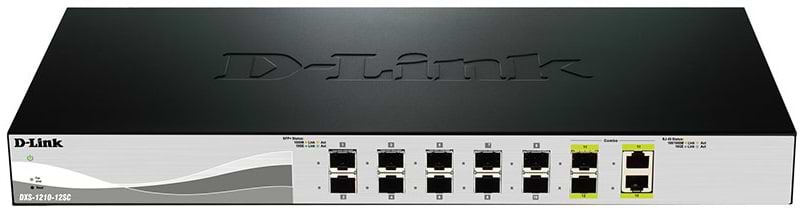 Комутатор локальної мережі (Switch) D-Link DXS-1210-12SC
