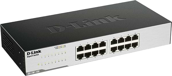 Фото - Коммутатор локальної мережі (Switch) D-Link GO-SW-16G