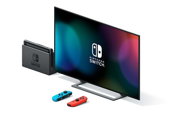 Фото - Игровая приставка портативная Nintendo Switch (Neon Blue/Red)