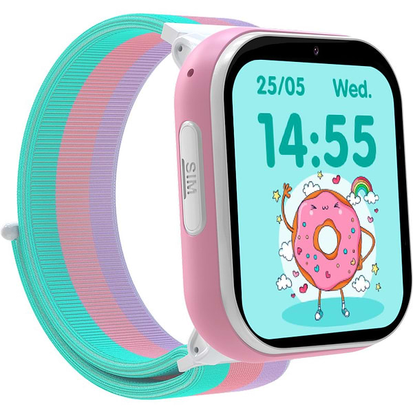 Фото - Уцінка - Дитячий годинник Gelius GP-PK008 (Rainbow) GPS/4G White