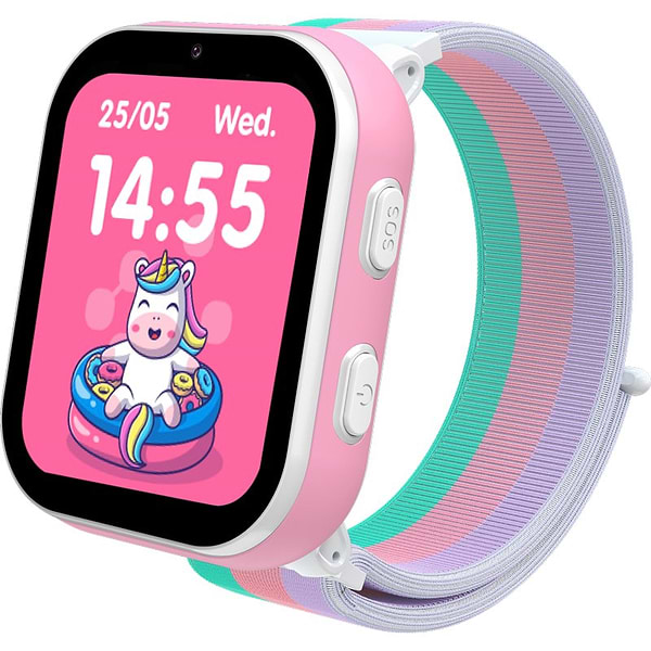 Фото - Уцінка - Дитячий годинник Gelius GP-PK008 (Rainbow) GPS/4G White