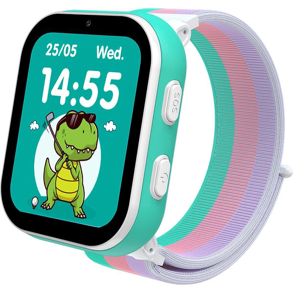 Фото - Уцінка - Дитячий годинник Gelius GP-PK008 (Rainbow) GPS/4G White