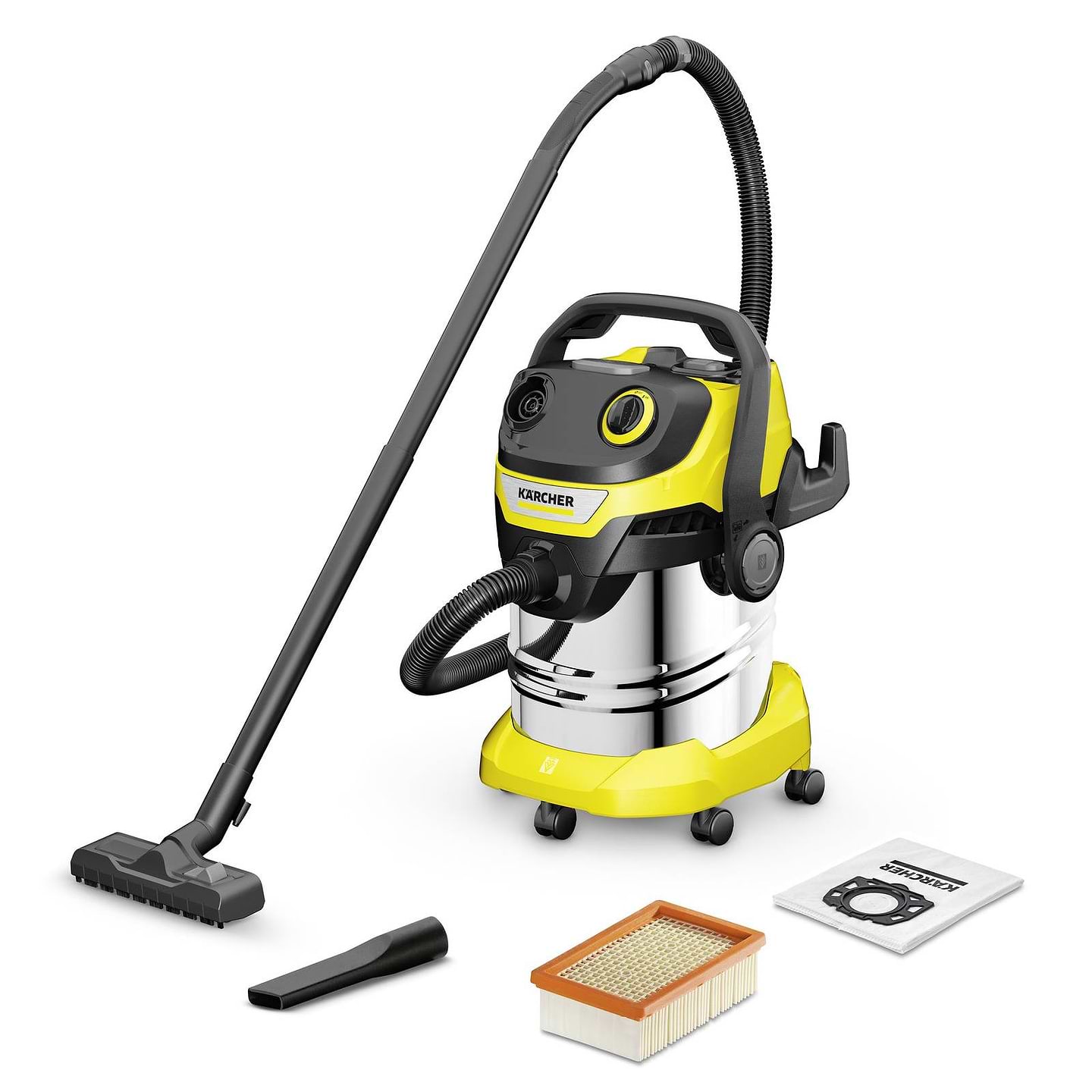 Пылесос для сухой уборки с мешком Karcher WD 5 S V-25/5/22 Premium (1.628-350.0) - Фото 1